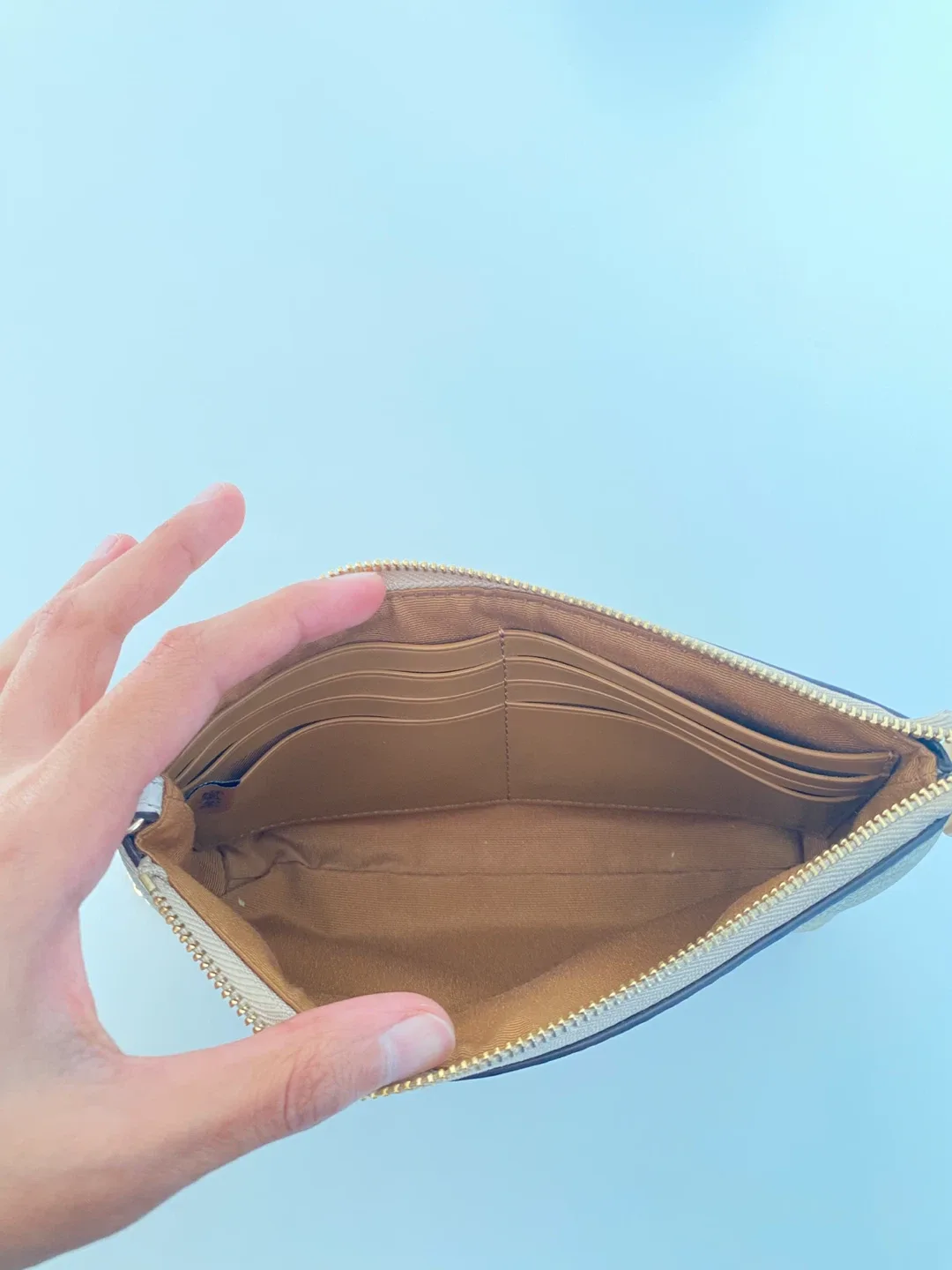 Exclusive Coach Large Signature Bag image indicator(7)