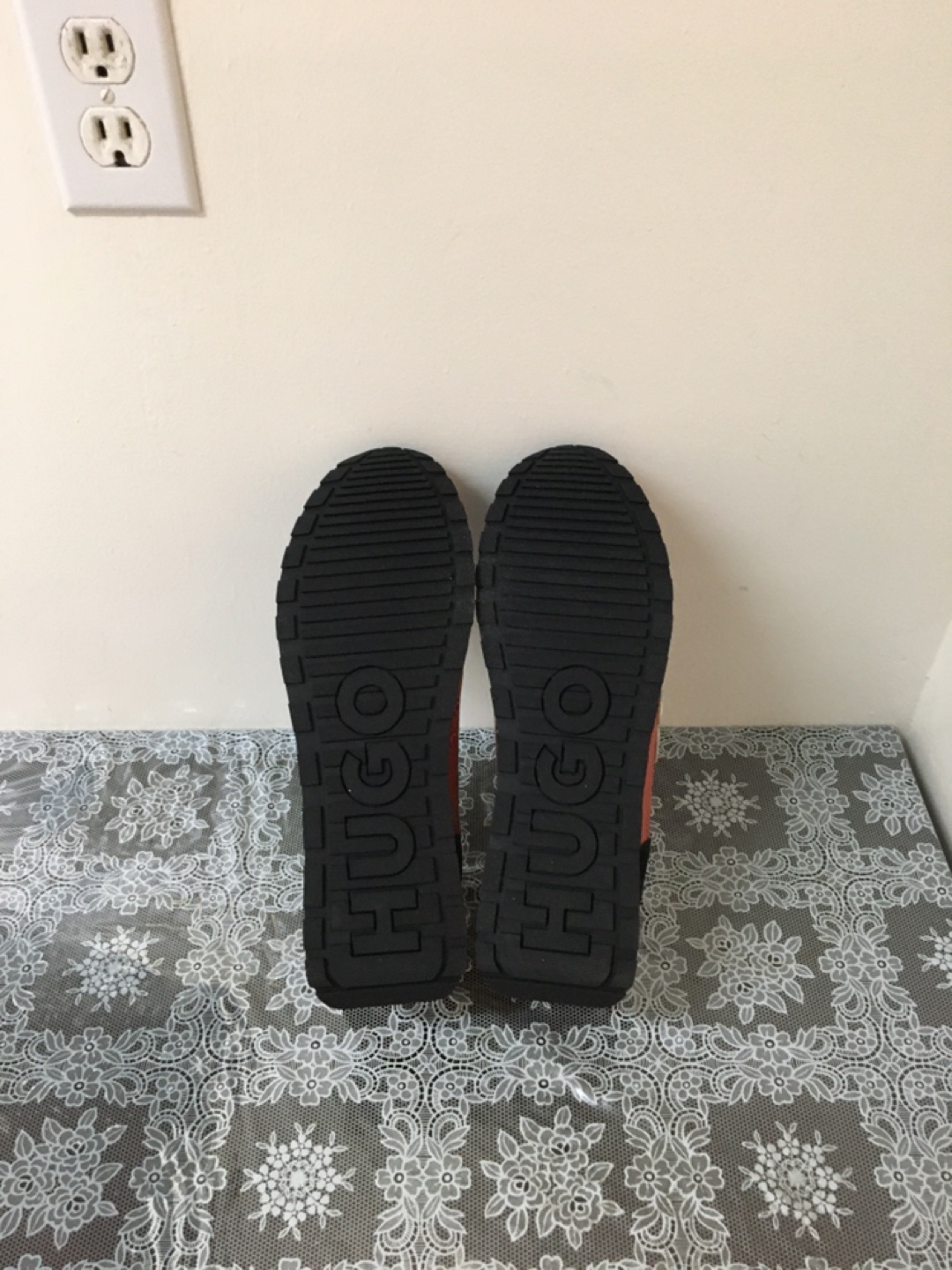 Hugo Orange & Black Sneakers - photo 5