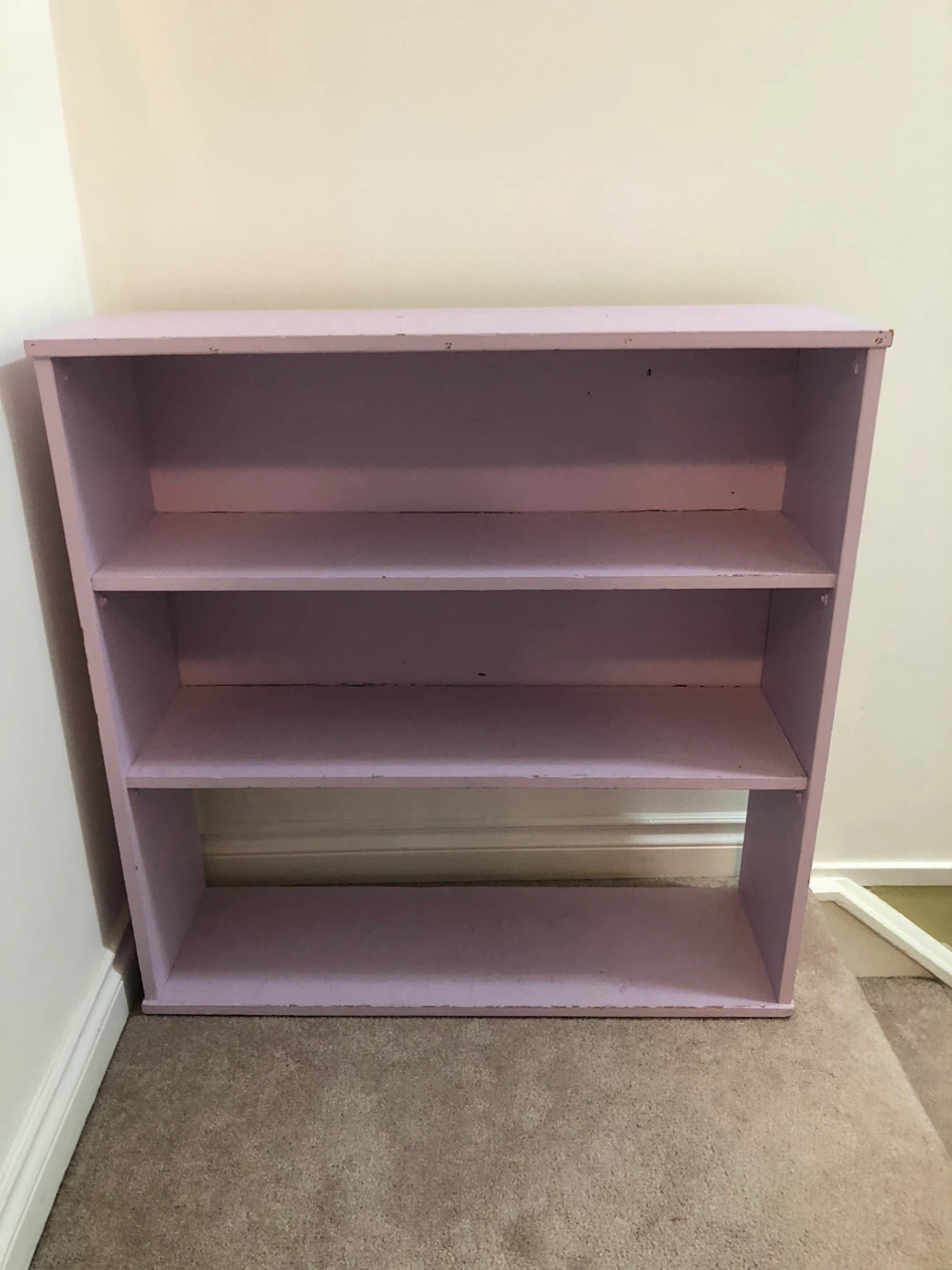 Lilac Wooden Shelf - photo 2