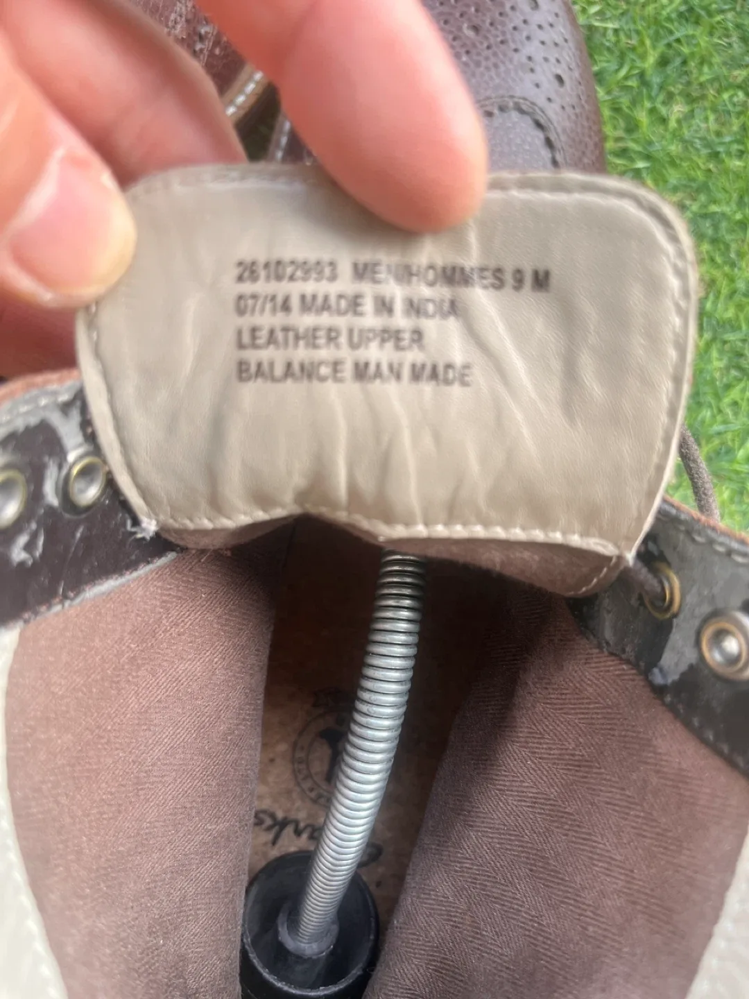 Clarks Men's Leather Boots Size 9M image indicator(2)