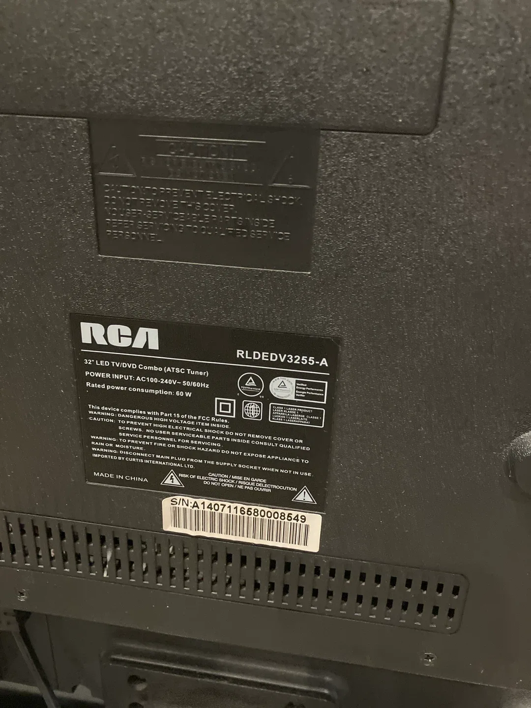 32” RCA LED TV With Remote image indicator(7)