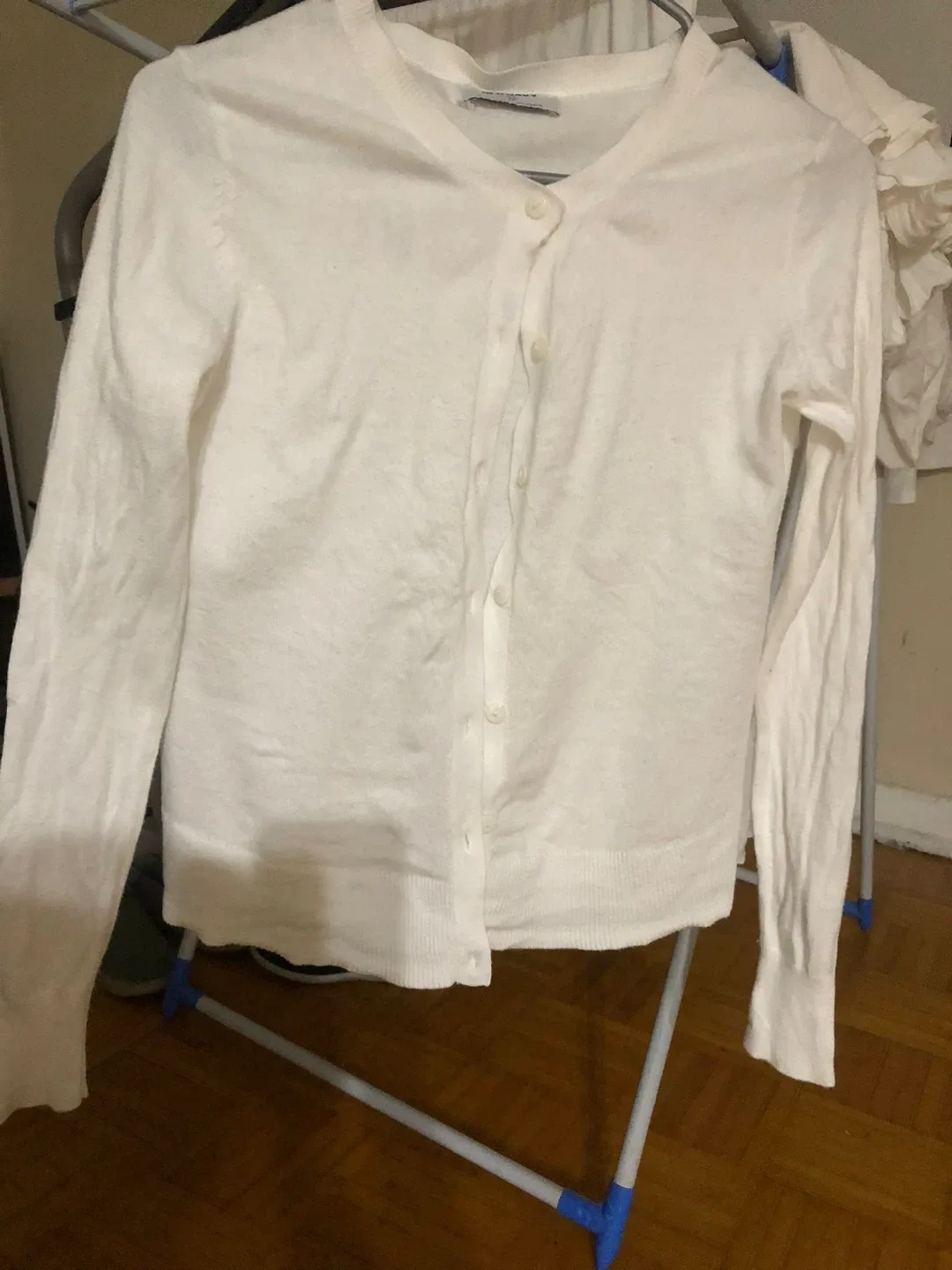 2 Old Navy White and black Cardigan - Size XS-S thumbnail