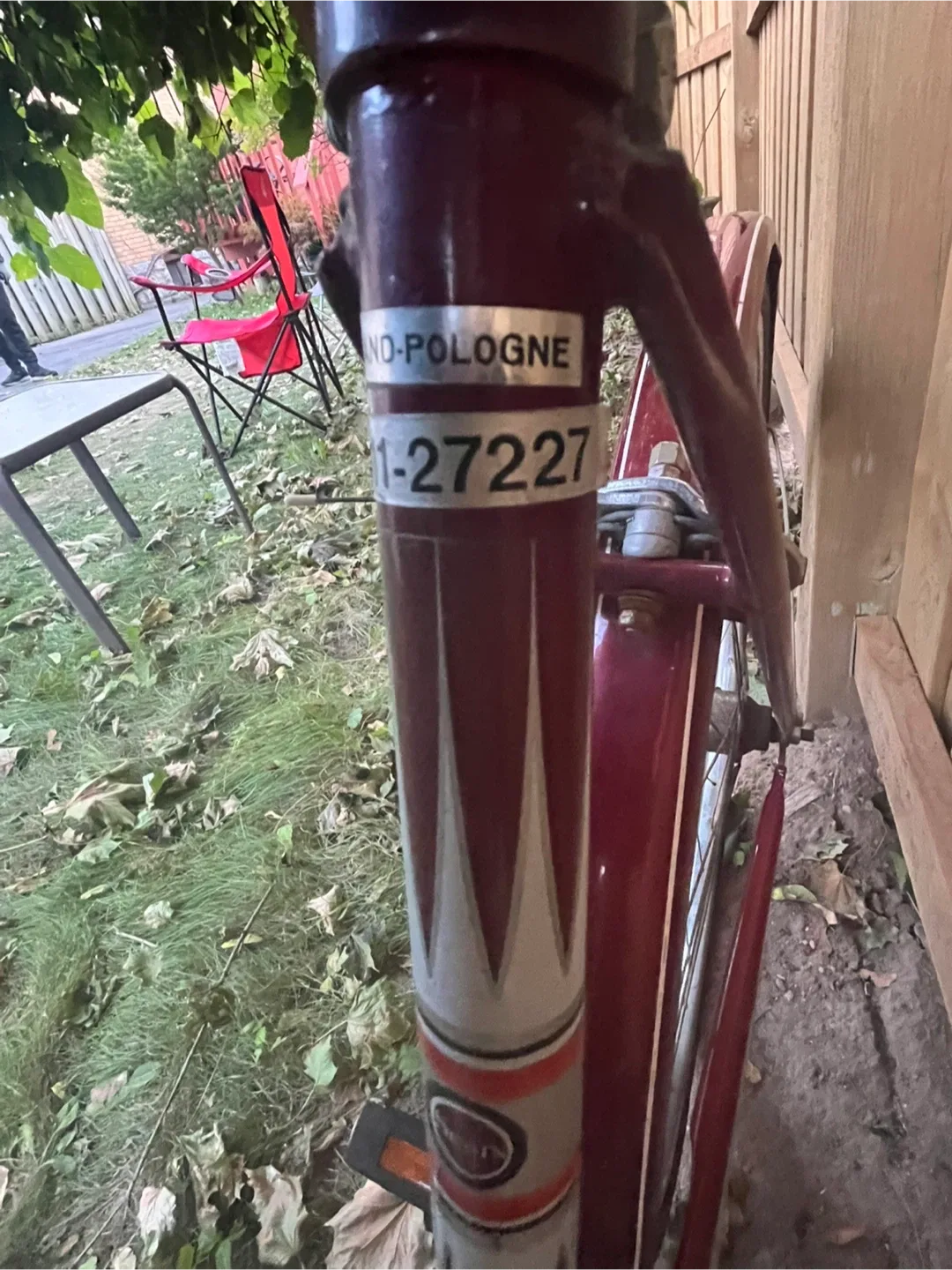Sears Simpsons Vintage 3-Speed Bicycle - Burgundy image indicator(8)