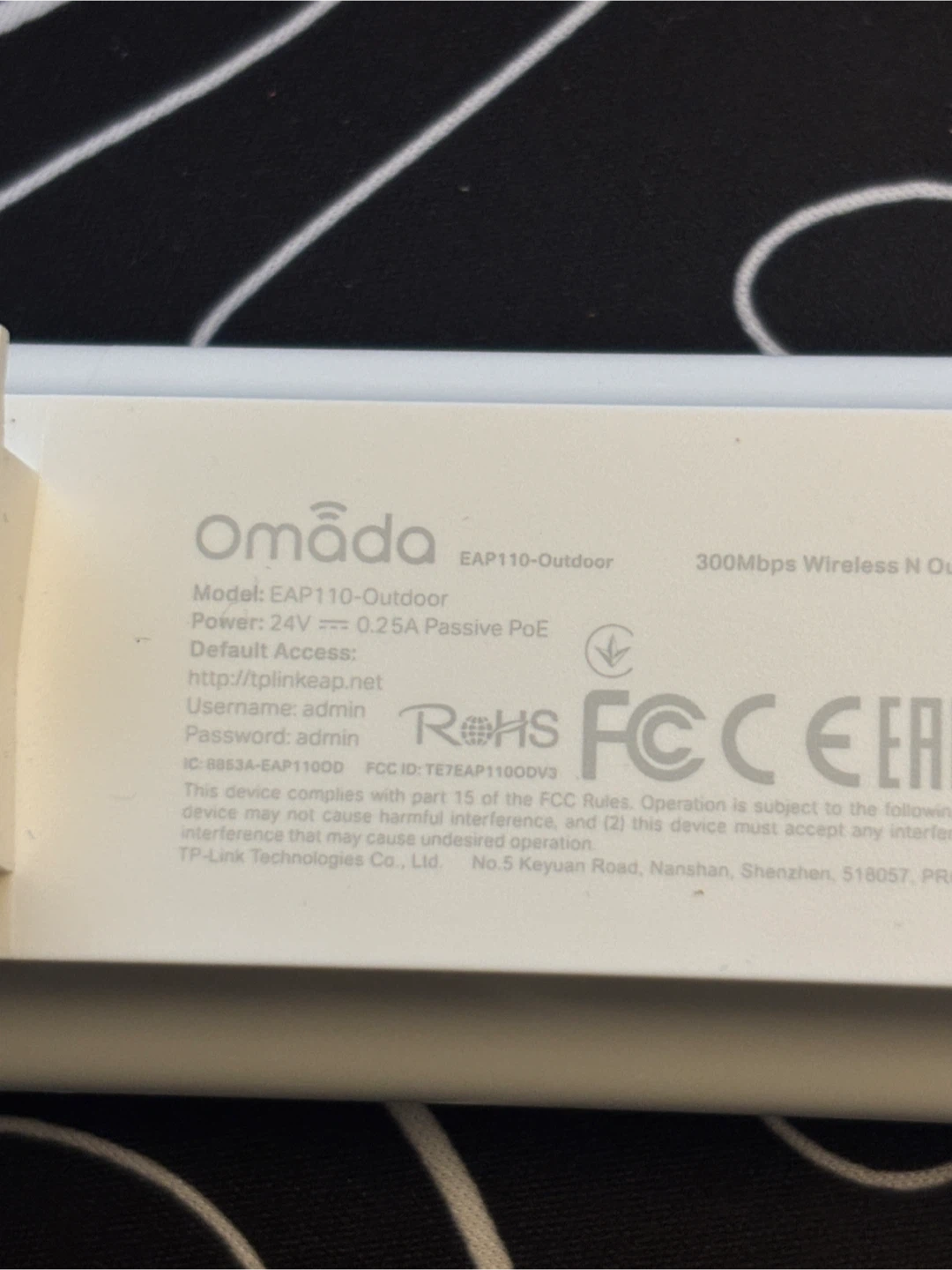 TP-Link Omada EAP110-Outdoor 300Mbps Wireless N Access Point