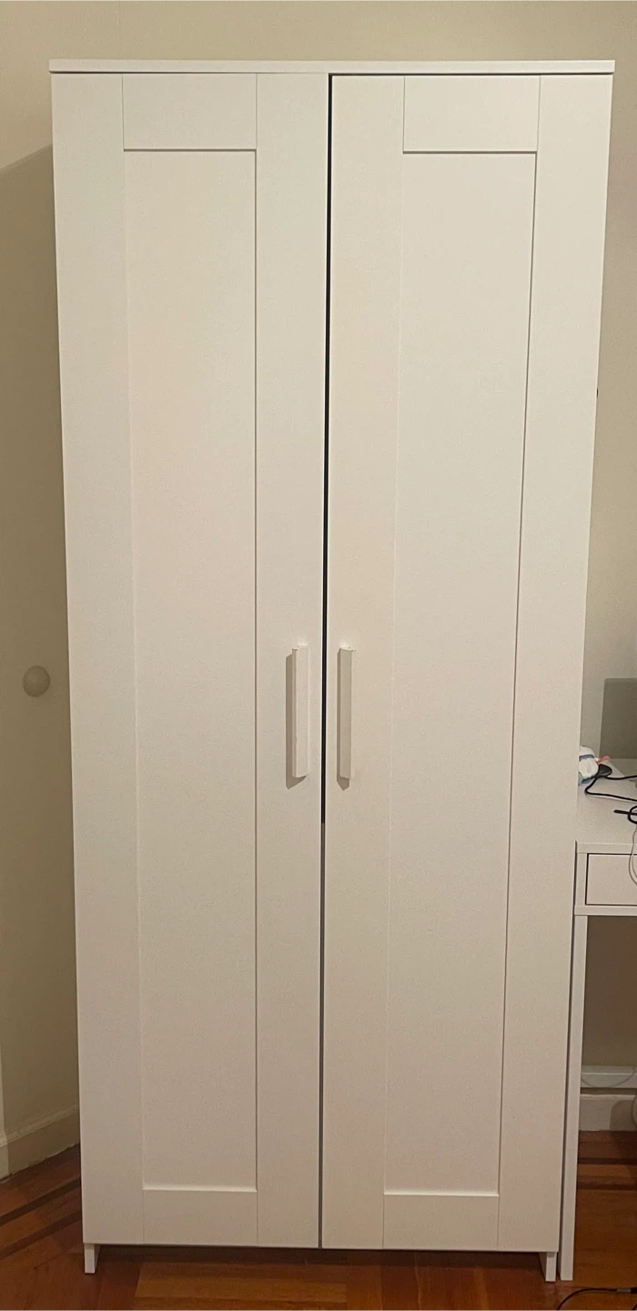 IKEA BRIMNES Wardrobe with 2 Doors - White - photo 2