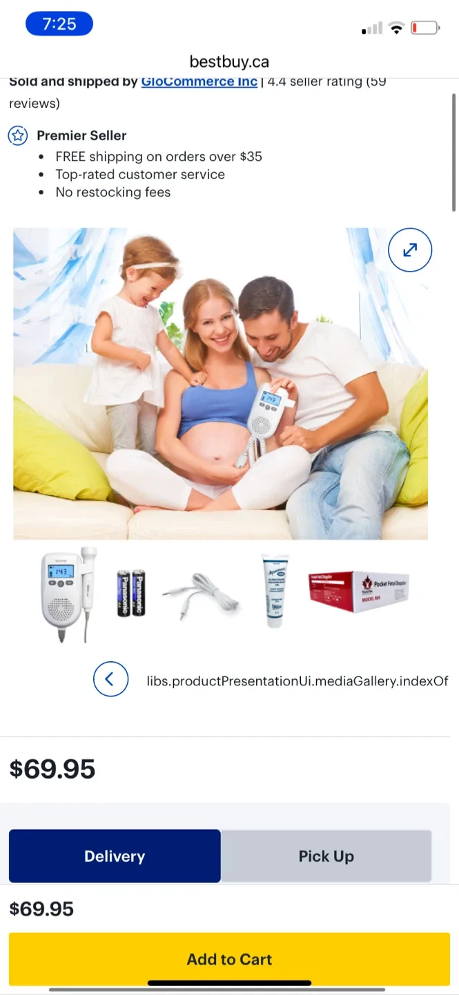 ToronTek R88 Fetal Heartbeat Monitor image indicator(2)