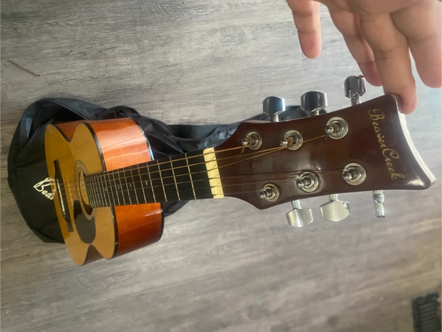 Beaver Creek Acoustic Guitar with Case and (FREE Guitar Strap) - photo 3
