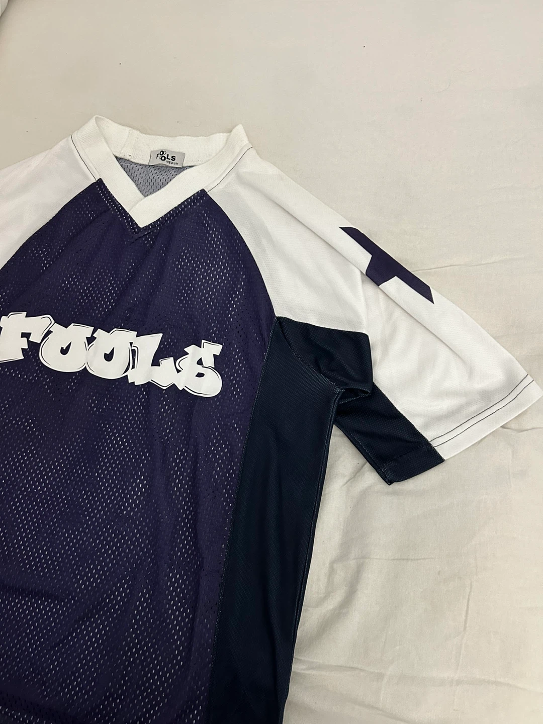 FOOLS Brand Jersey - Navy & White - photo 2