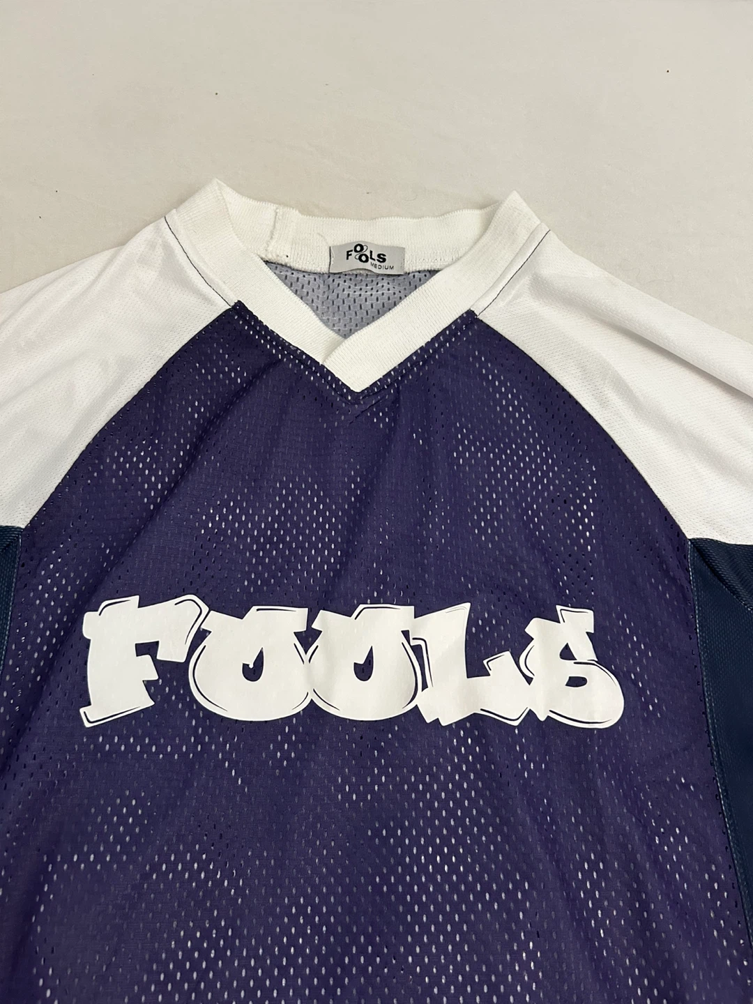 FOOLS Brand Jersey - Navy & White - photo 4