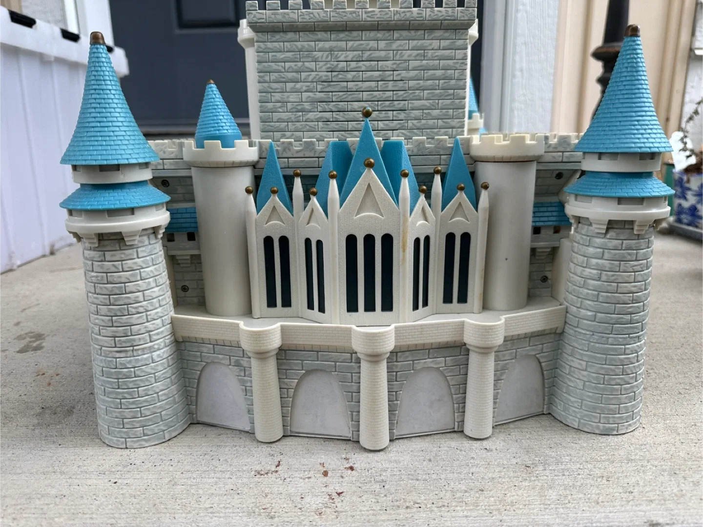 Vintage Disney Cinderella Castle Playset Incomplete thumbnail