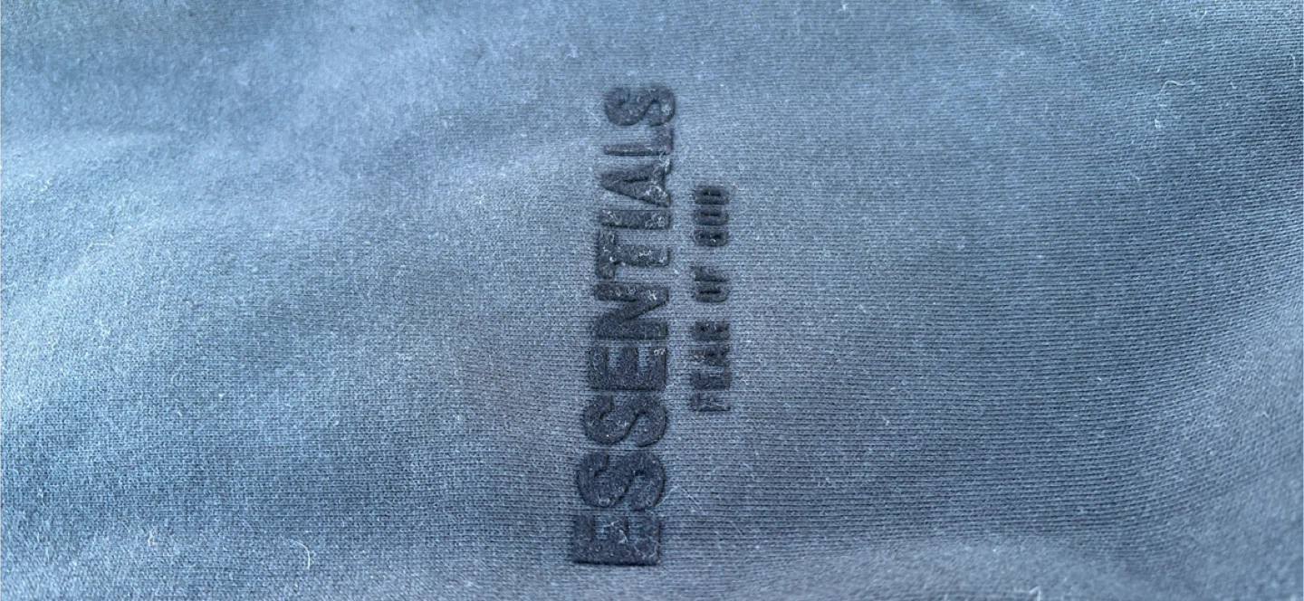 Essentials black pants size medium included bag and the tag - photo 4