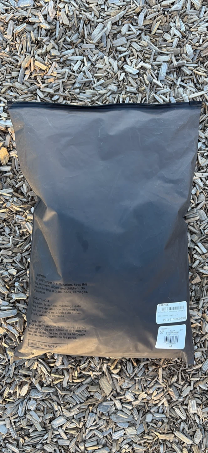 Essentials black pants size medium included bag and the tag - photo 2