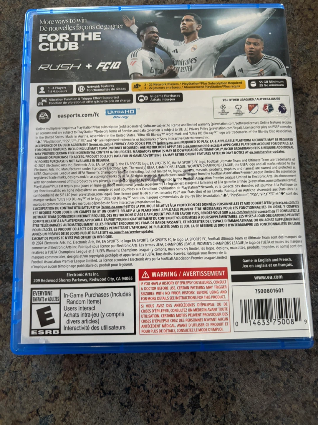 FC 25 PS5 Game - New! - photo 3
