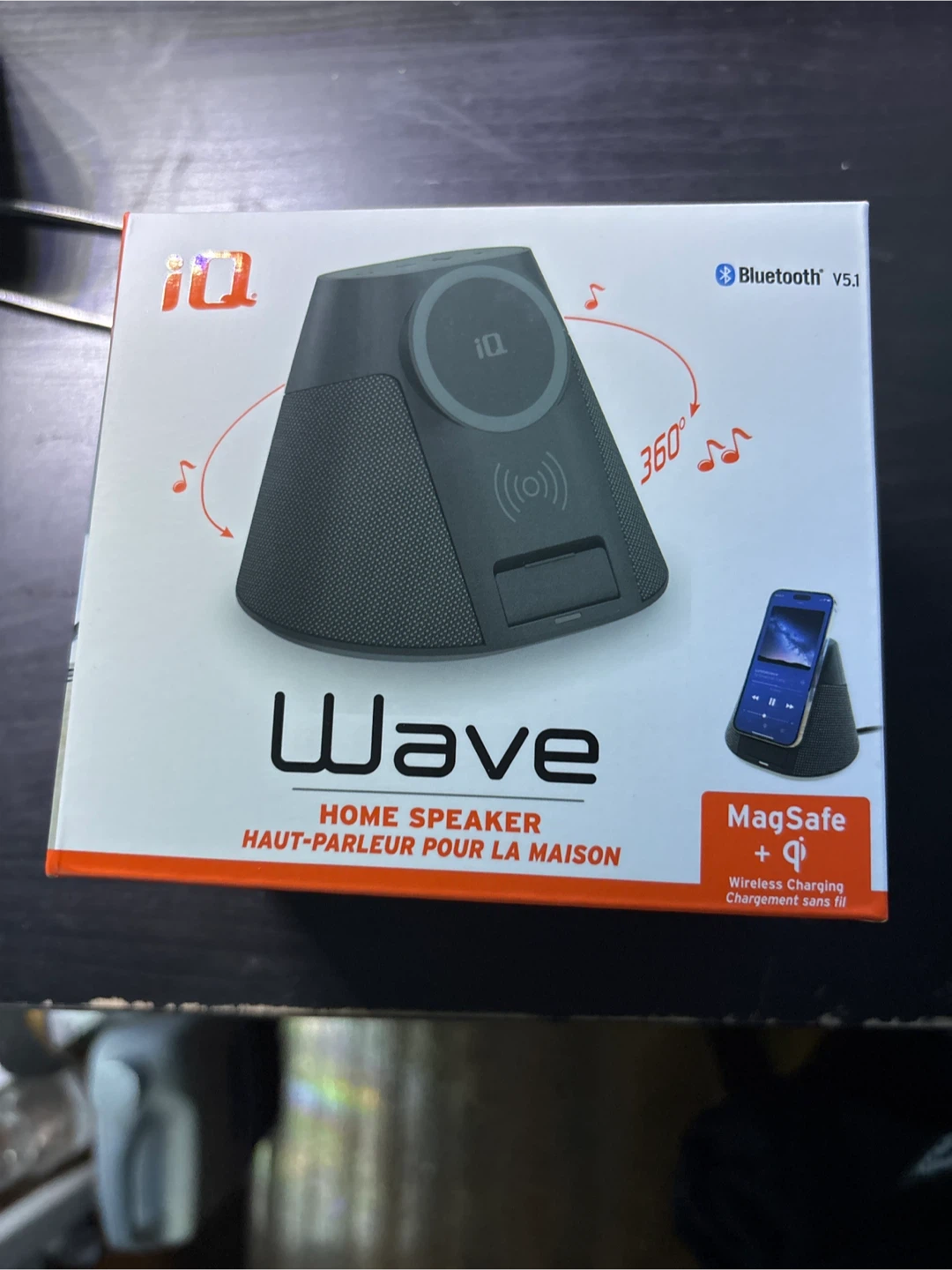 iQ Wave Home Speaker - Bluetooth V5.1, MagSafe