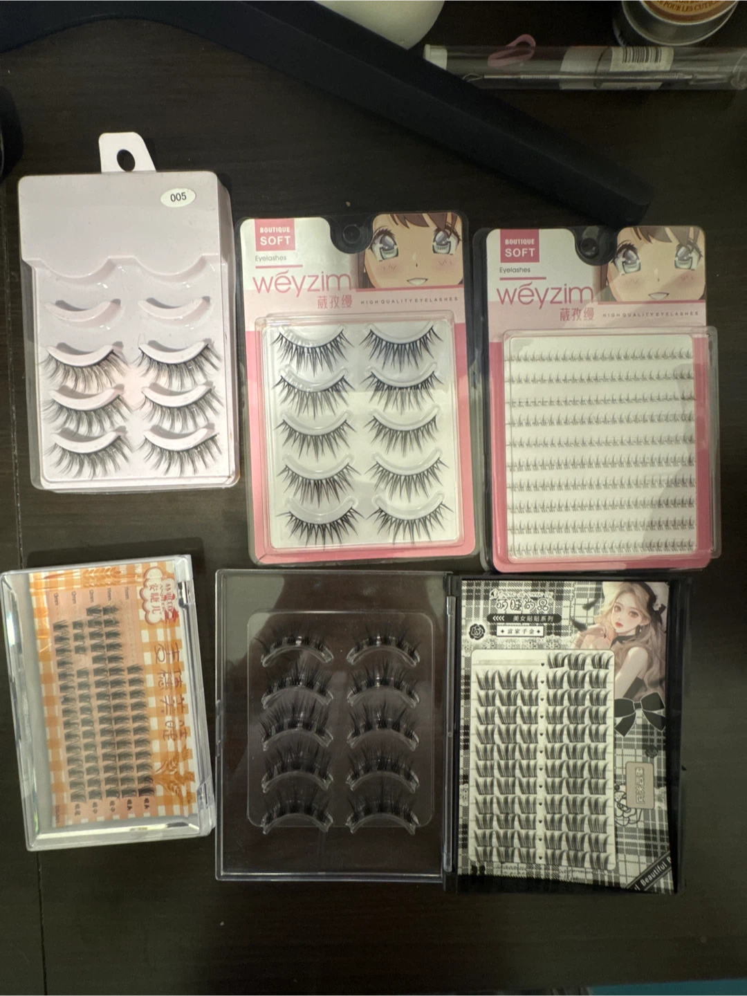Fake Manga Eyelash Sets