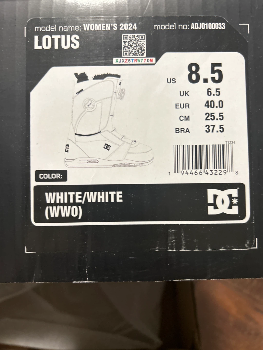 DC Lotus 2024 Women's Snowboard Boots - Size 8.5 - photo 2