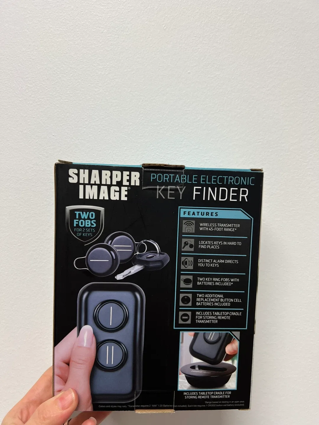 Sharper Image Portable Electronic Key Finder - New thumbnail