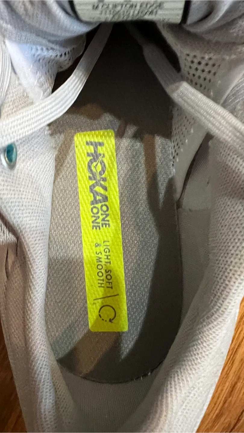 Hoka Clifton 8 Grey/Orange/Blue Shoes image indicator(7)