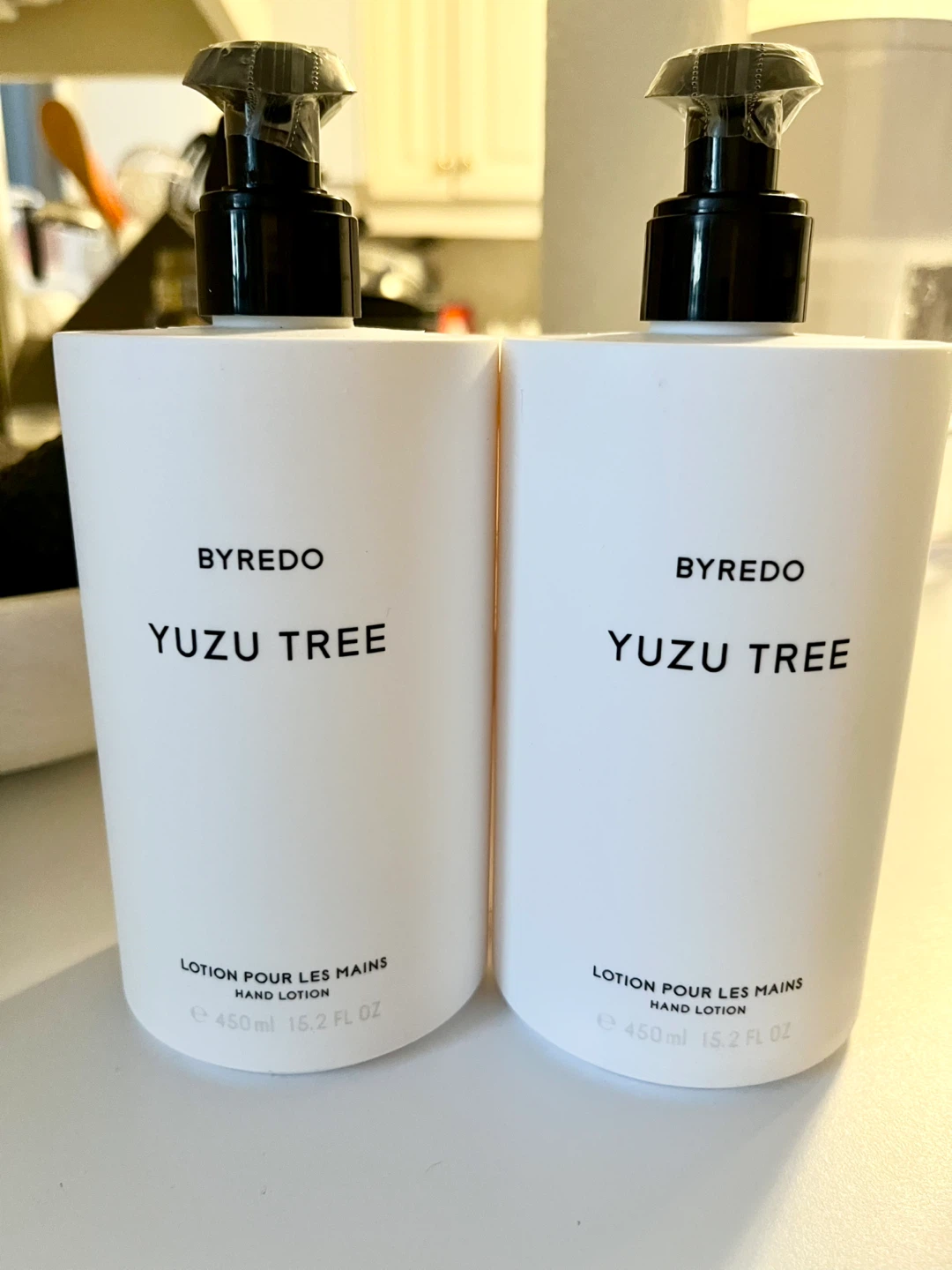 Byredo Yuzu Tree Hand Lotion 450ml, $80 each