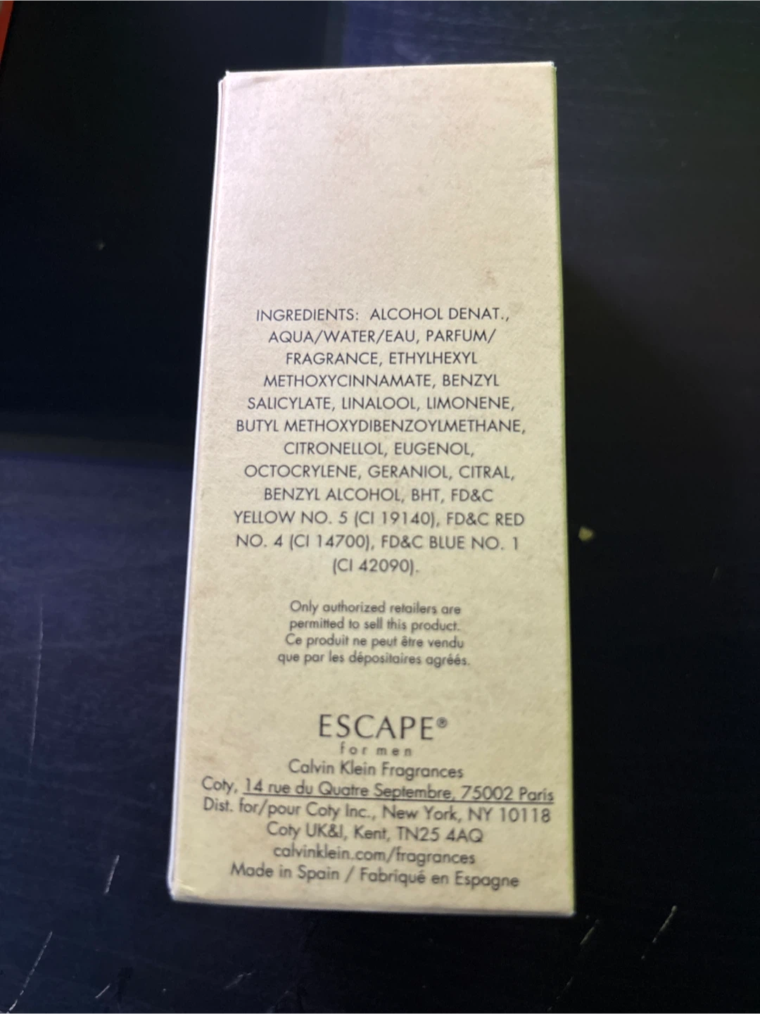 Calvin Klein Escape for Men Eau de Toilette 1.6 FL OZ - photo 2