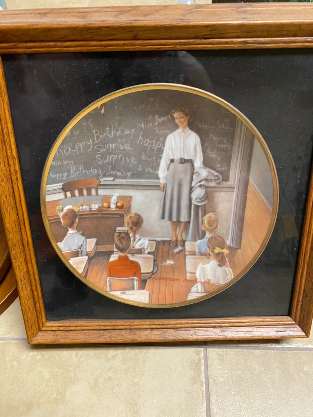 Norman Rockwell Plate - A Young Girl's Dream image indicator(2)