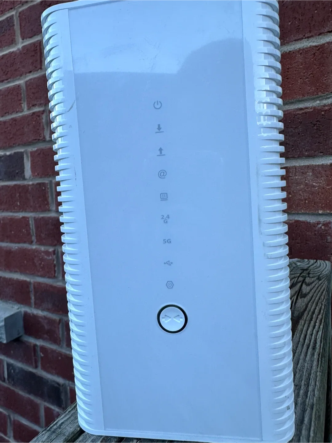 White Internet Router thumbnail