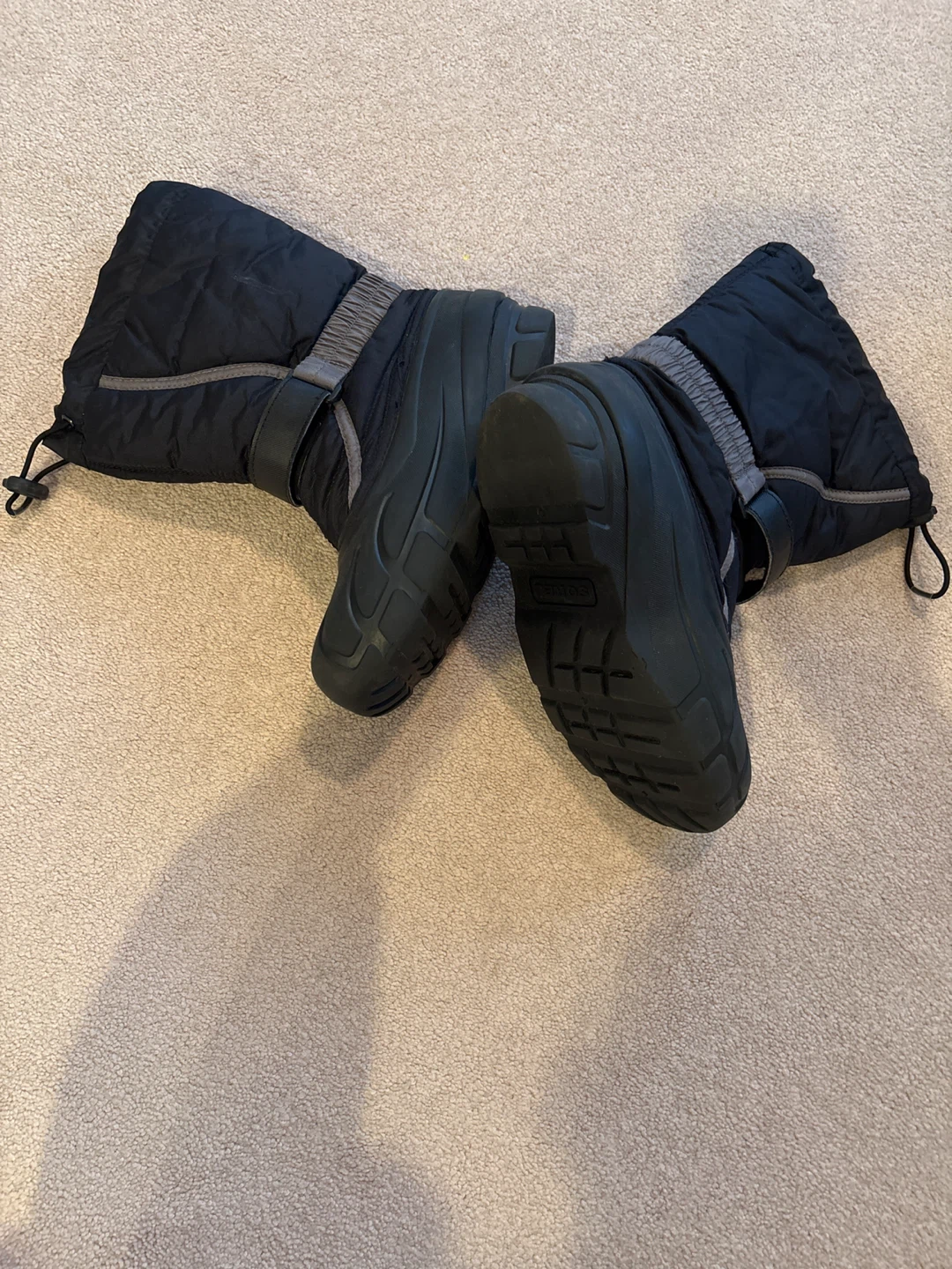 Sorel Kids' Snow Commander Black Winter Boots size 5(USA) - photo 4