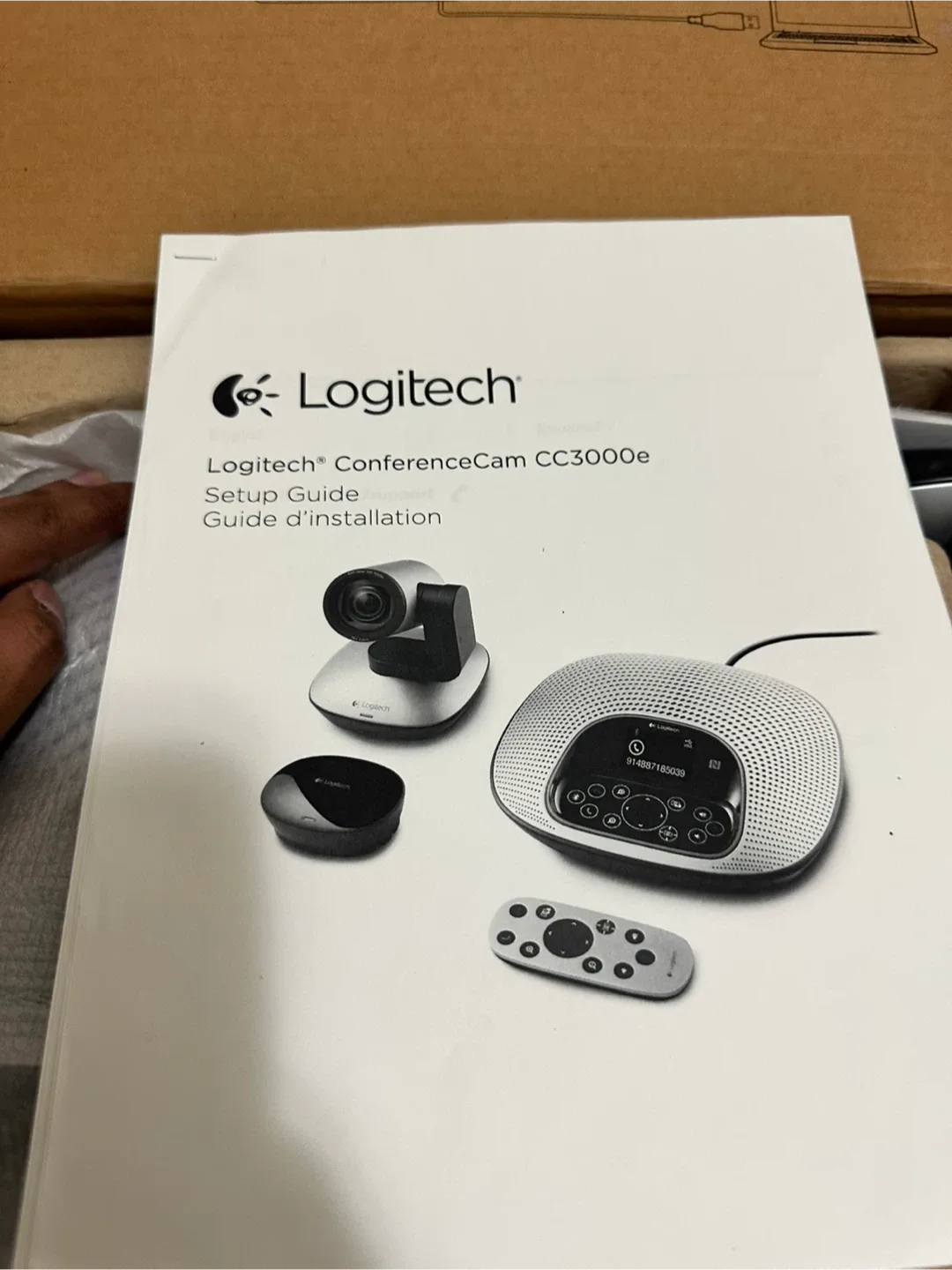 Logitech ConferenceCam CC3000e thumbnail