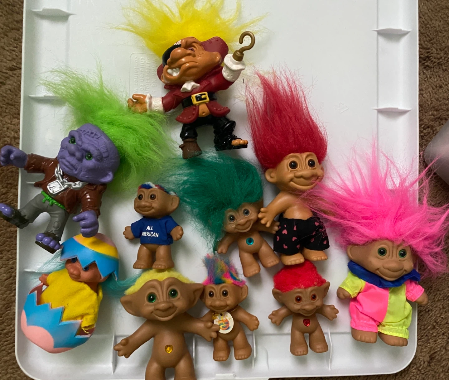 Vintage Troll Doll Collection