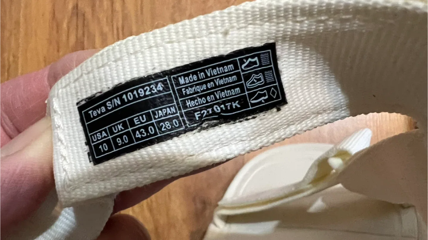 Teva White Sandals - Men's US 10 image indicator(5)