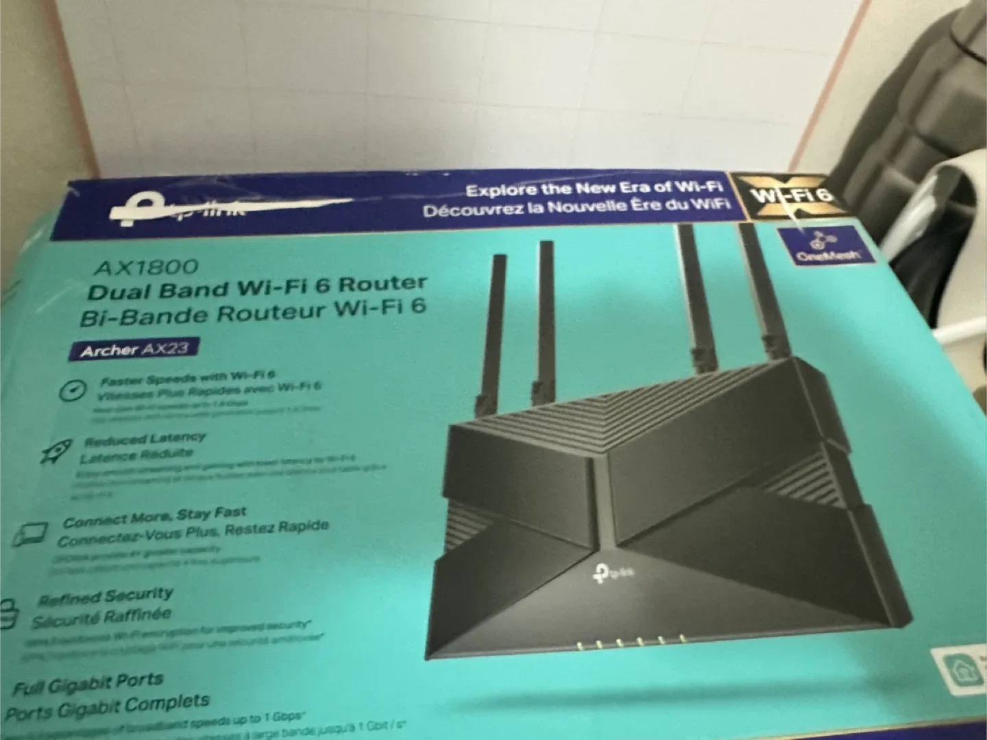 TP-Link Archer AX23 AX1800 Dual Band Wi-Fi 6 Router image indicator(3)