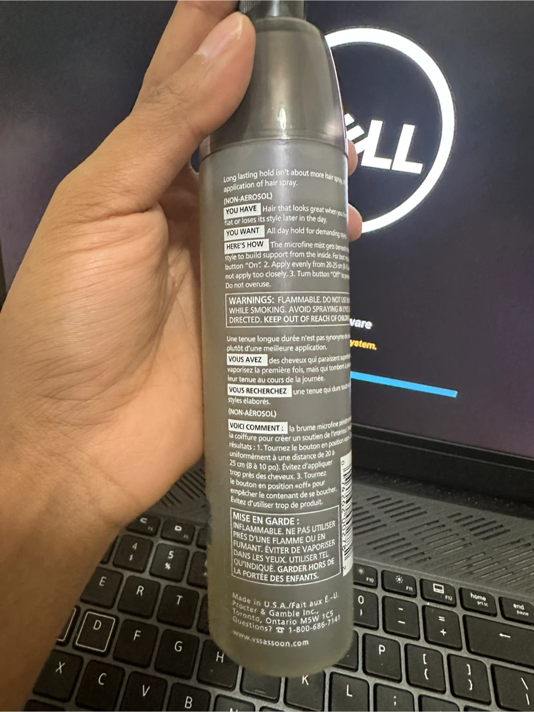 VS Sassoon Ultra Firm Hair Spray 175 mL - photo 3