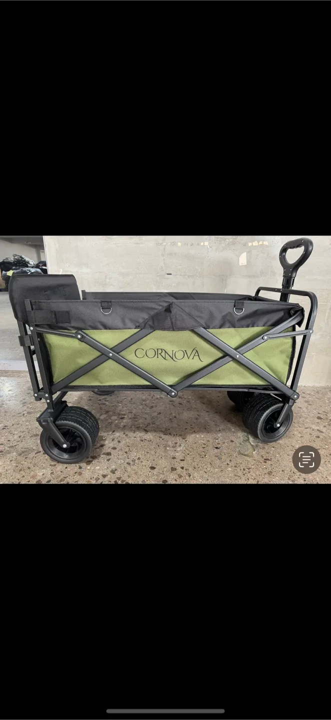 Folding Wagon with tailgate - Forest Green image indicator(6)