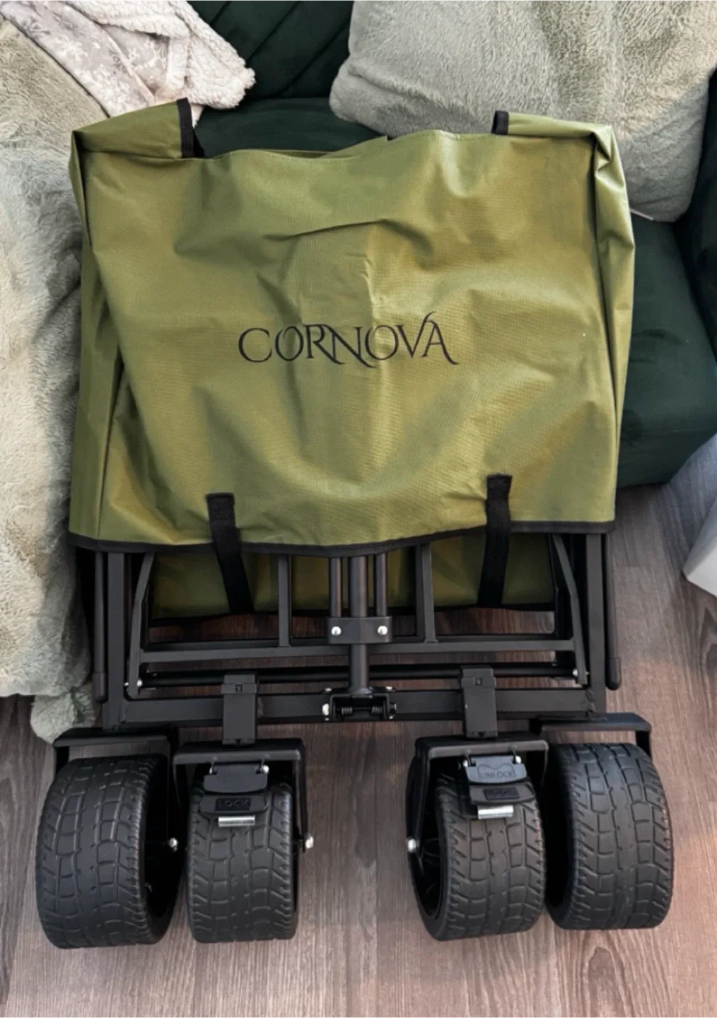 Folding Wagon with tailgate - Forest Green image indicator(5)