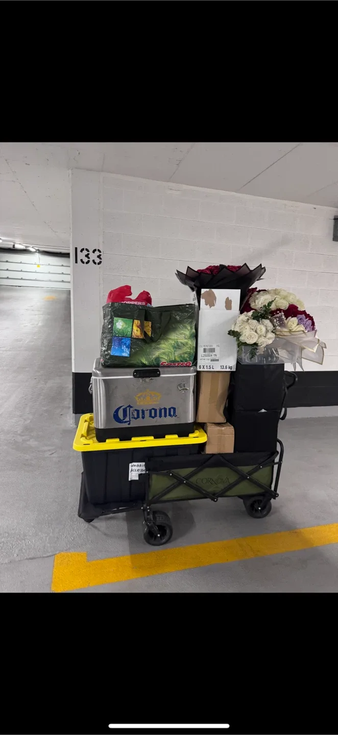 Folding Wagon with tailgate - Forest Green image indicator(3)