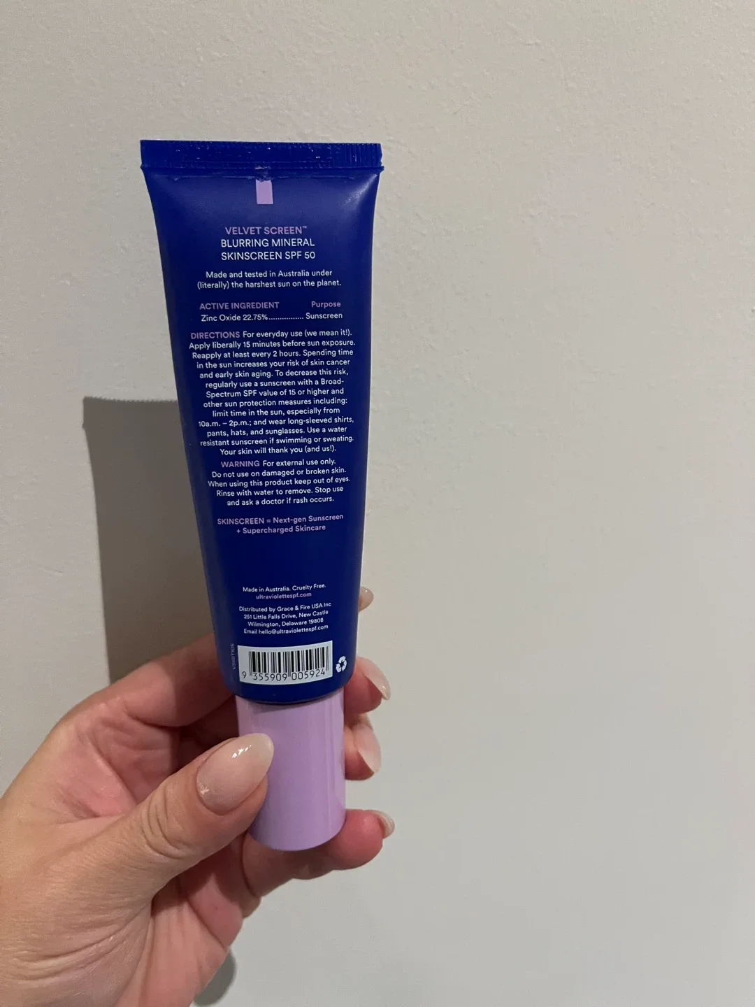 Ultra Violette mineral sunscreen image indicator(2)