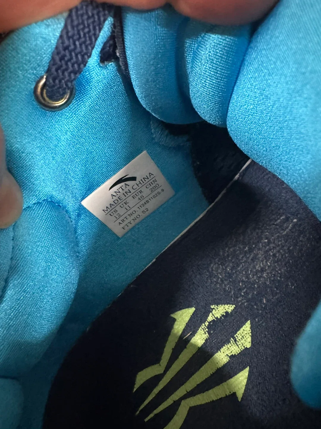 Anta basketball Shoes Size 12 image indicator(3)