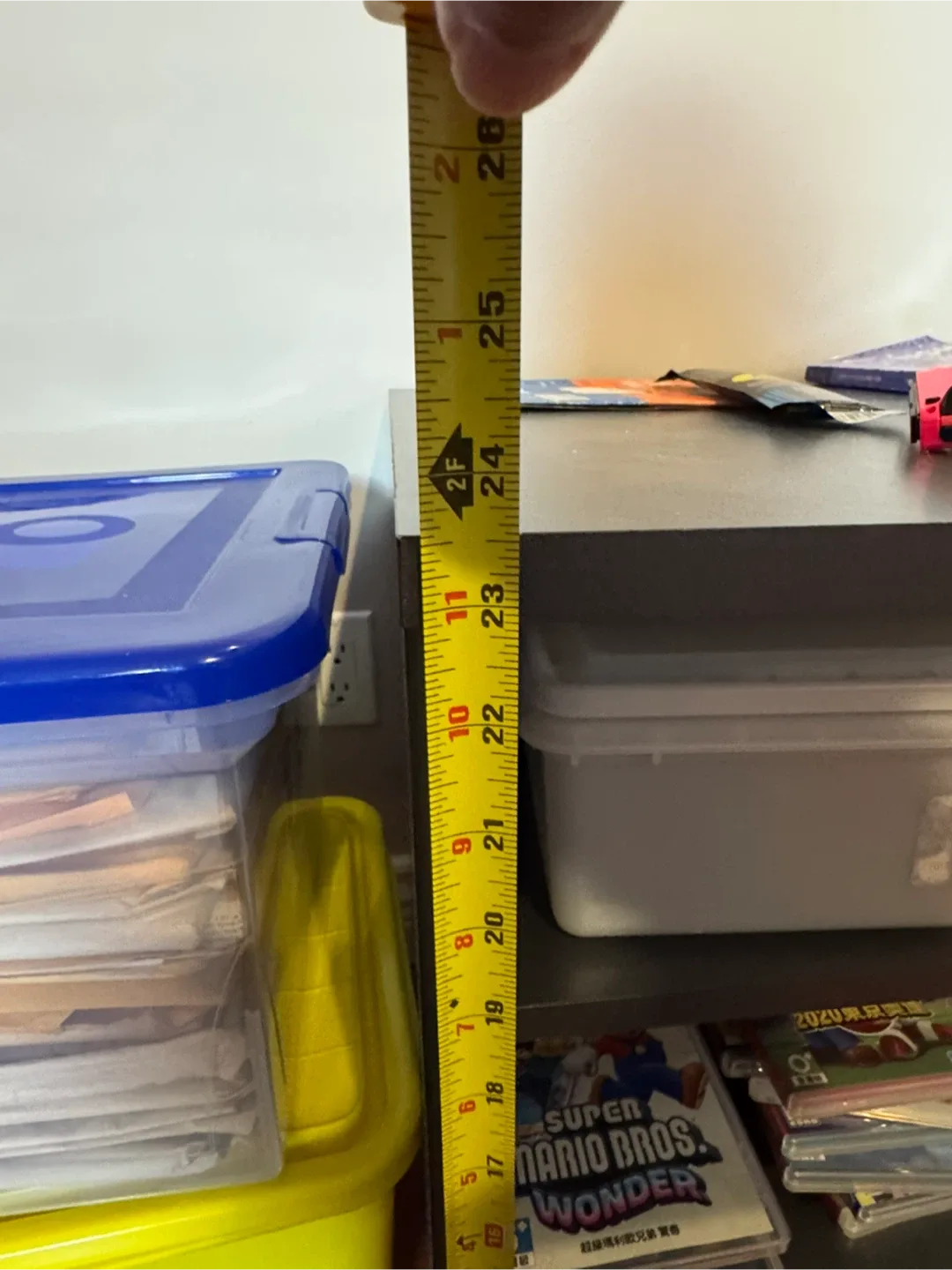 2-storey Tv cabinet for small TV image indicator(5)