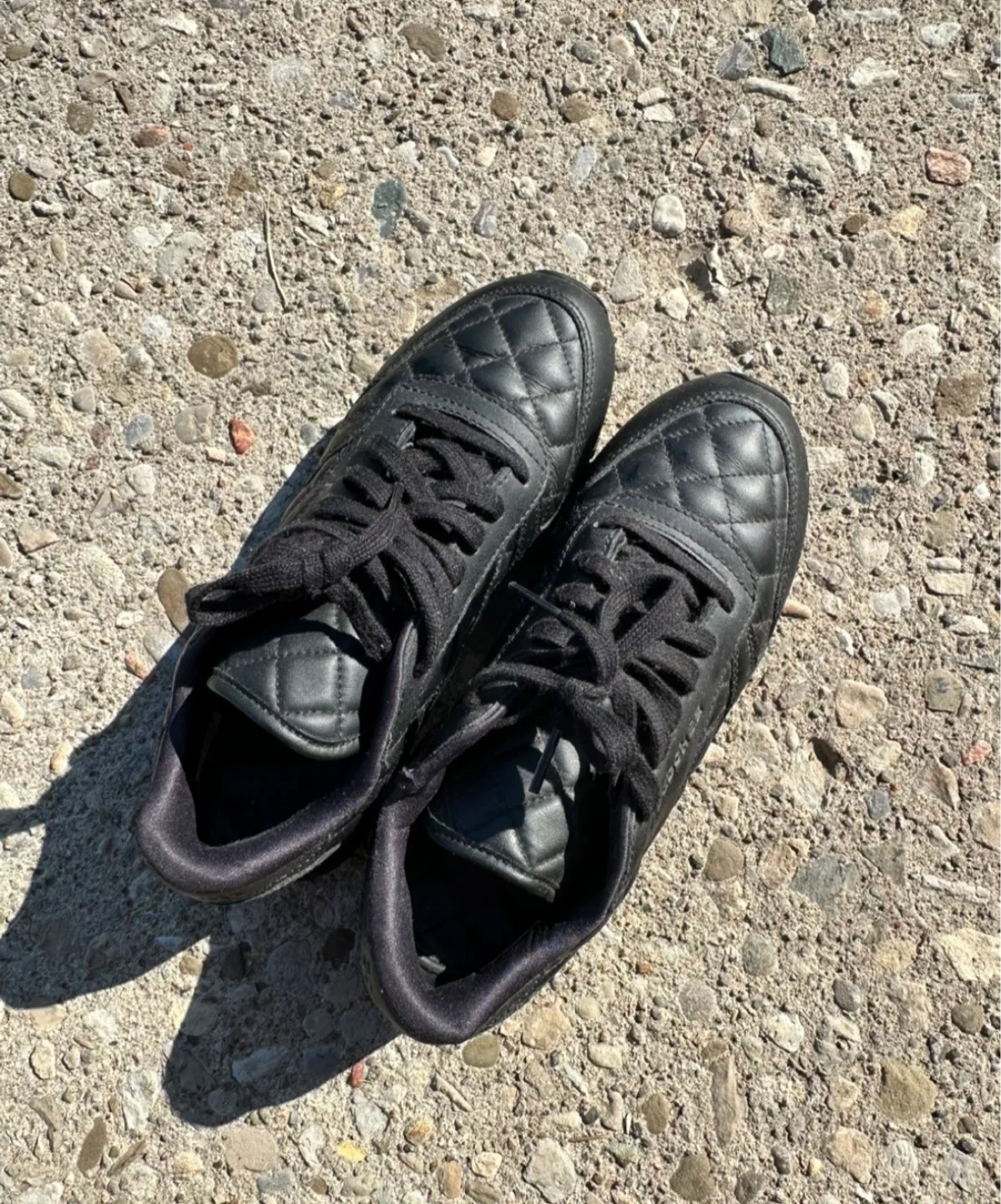 Reebok Classic Leather Quilted Black Sneakers image indicator(2)