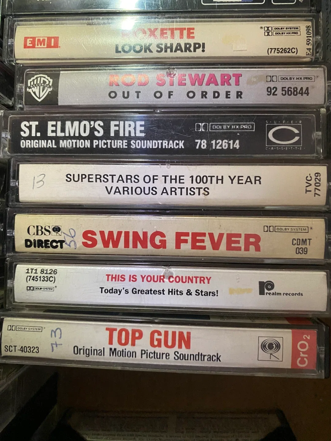 Mixed Cassette Tapes Lot - Various Artists image indicator(5)