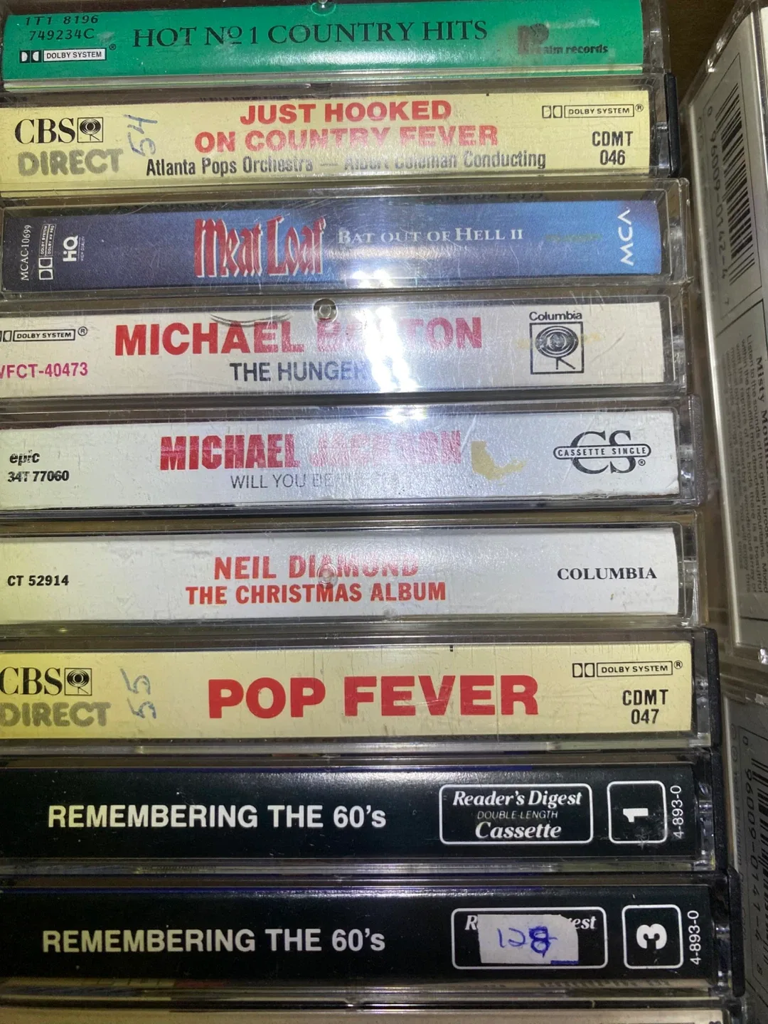 Mixed Cassette Tapes Lot - Various Artists image indicator(4)
