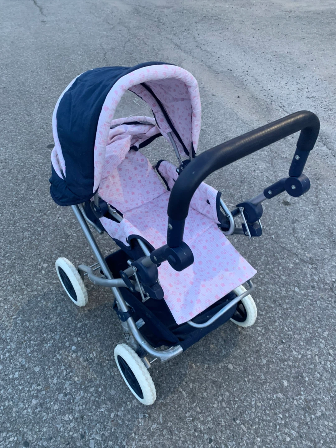 Corolle Doll Stroller - Blue & Pink - photo 4