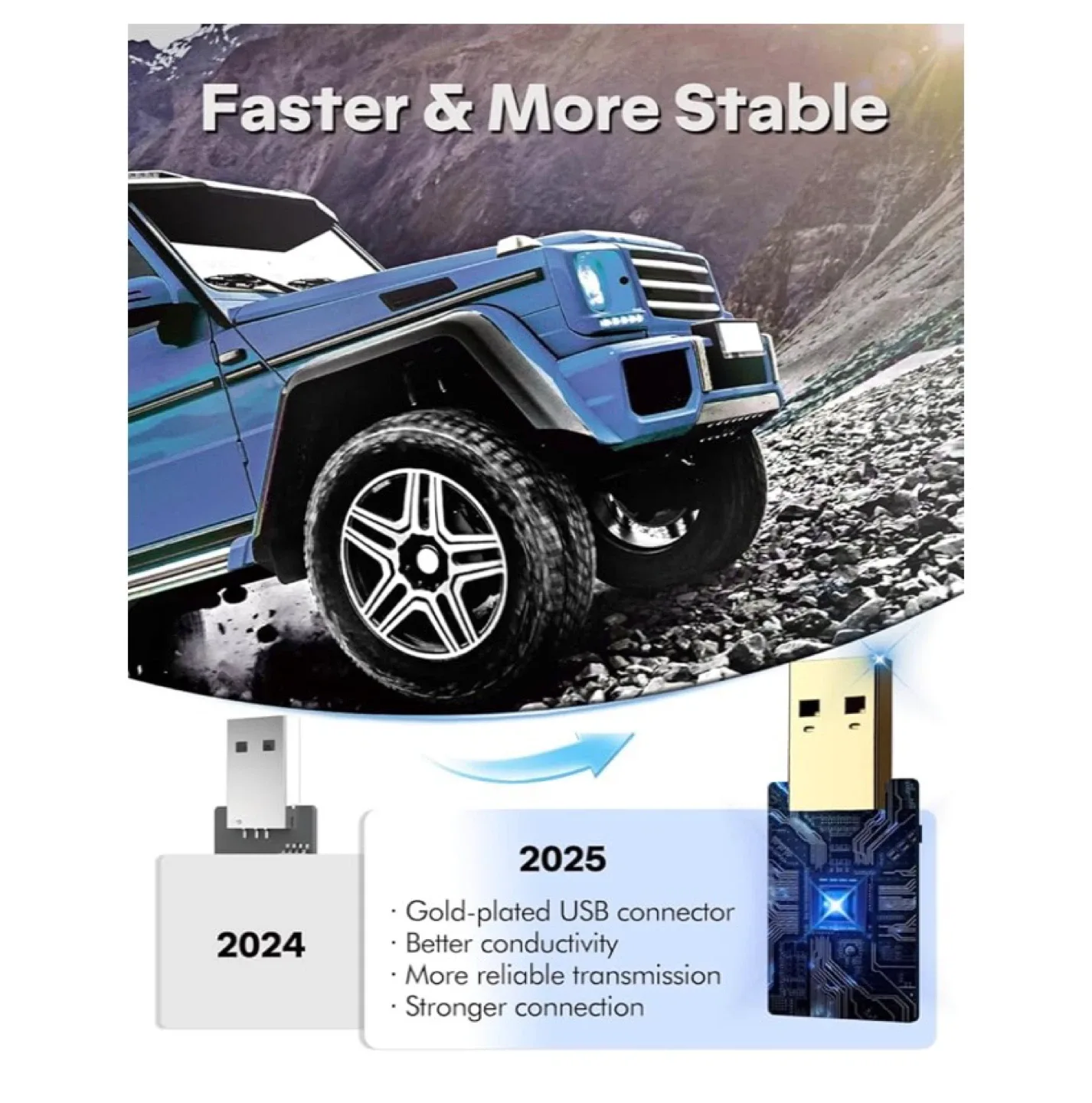 Wireless CarPlay Adapter - Carbon Fiber Design image indicator(3)