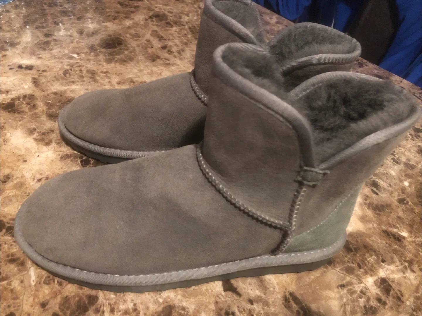 Classic Mini Grey Boots - Women's Size 8 image indicator(2)