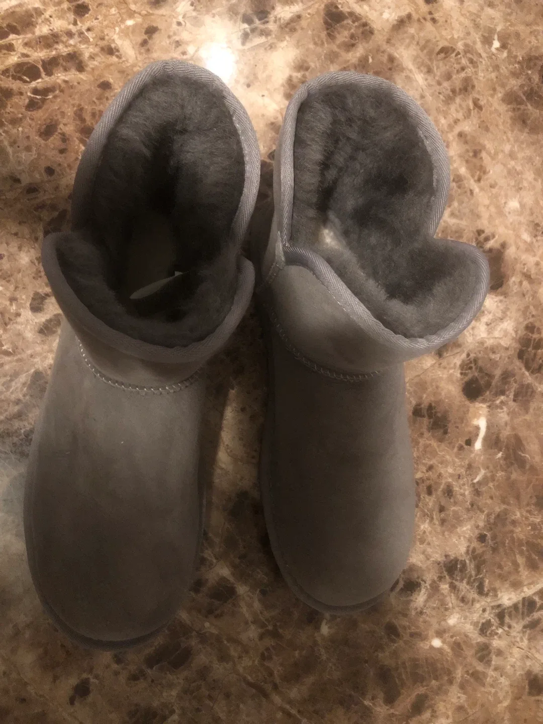 Classic Mini Grey Boots - Women's Size 8 image indicator(3)