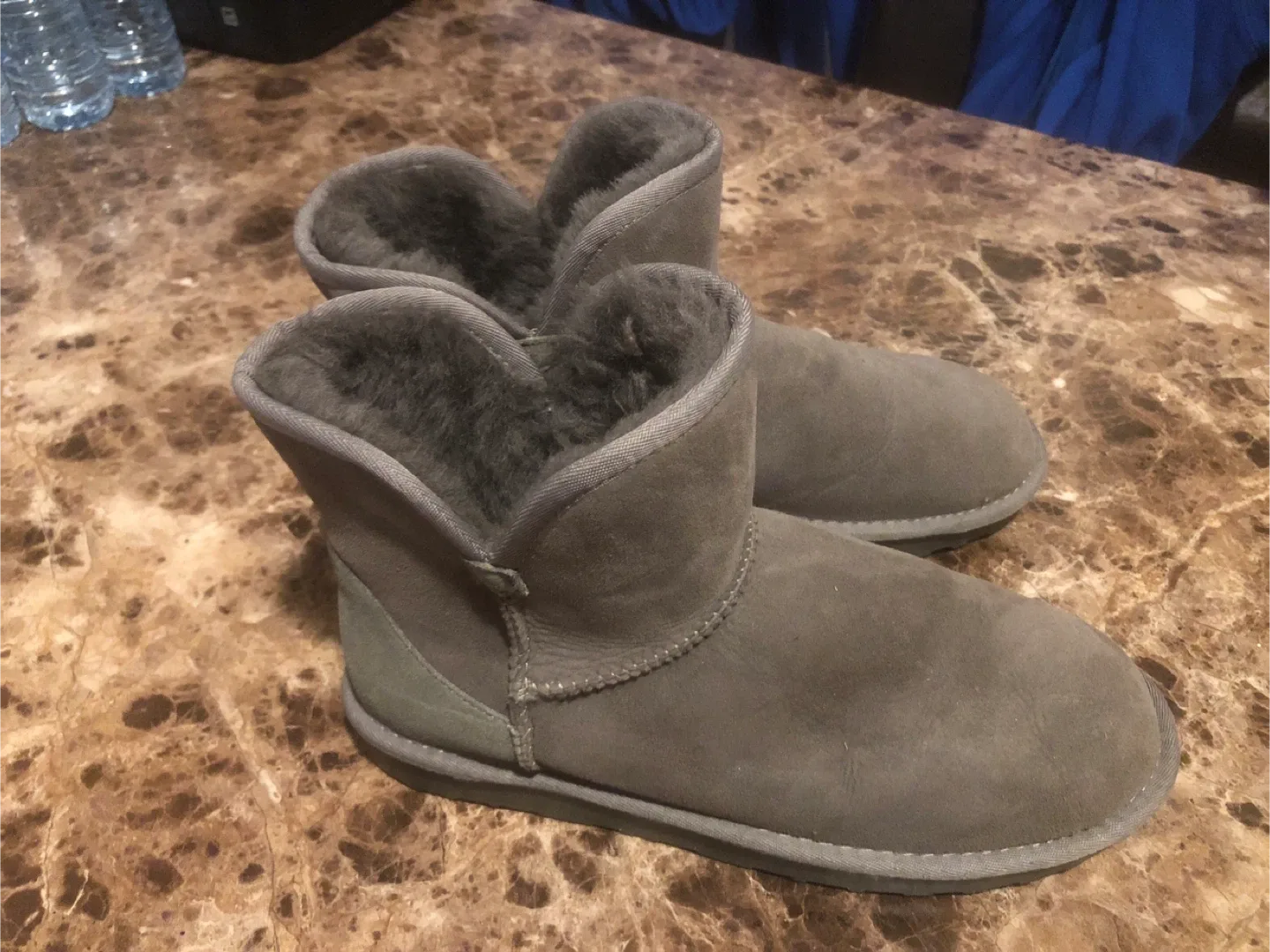 Classic Mini Grey Boots - Women's Size 8 image indicator(6)