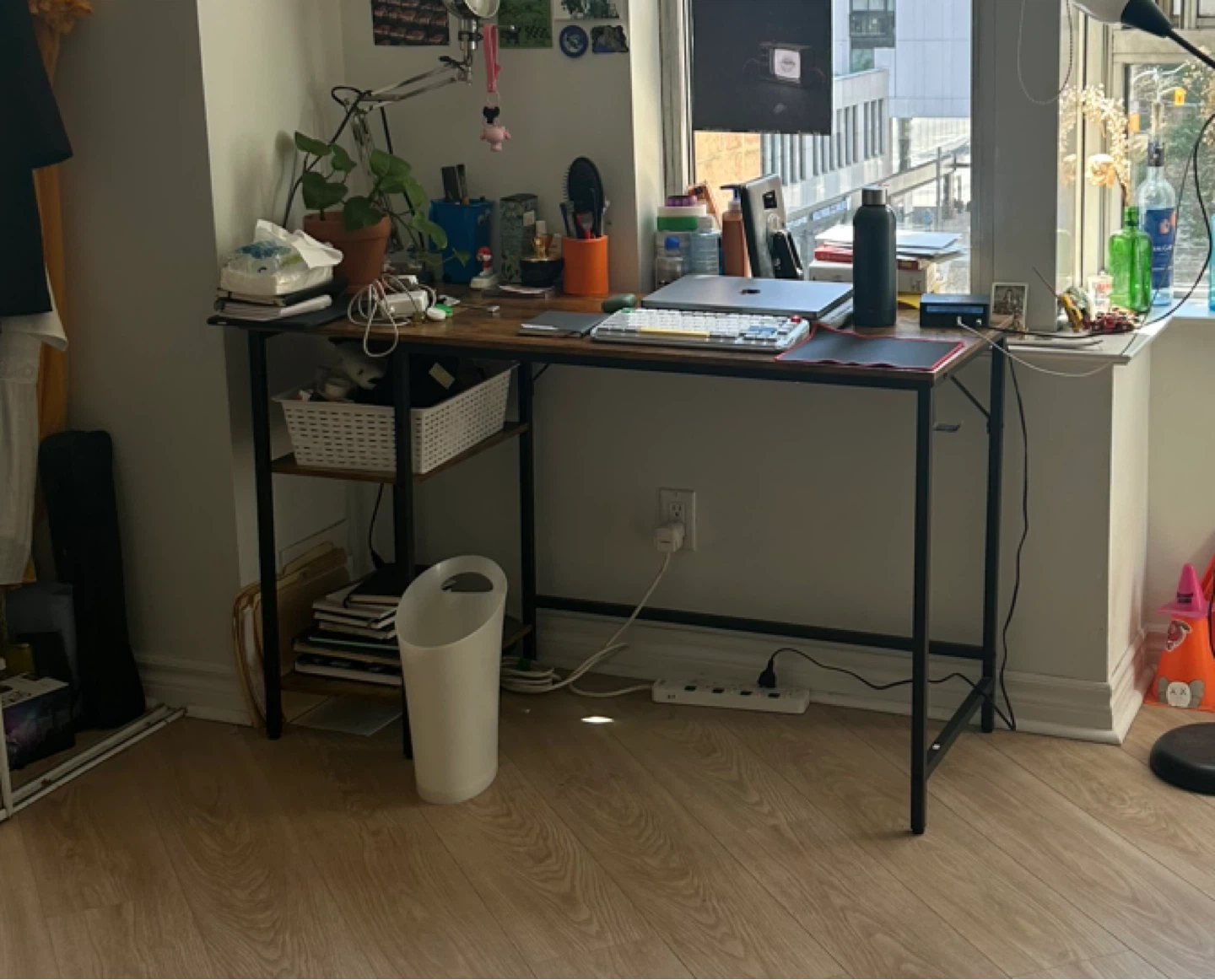 MUST SELL ASAP : Study Desk with Shelves