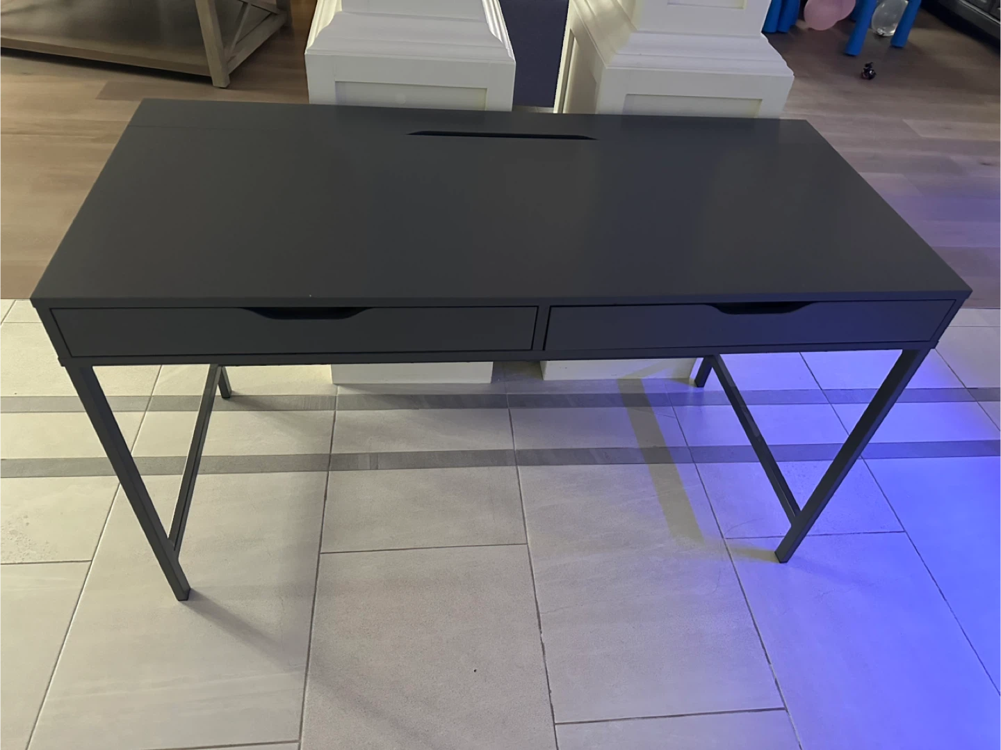 IKEA Alex Desk - Dark Gray