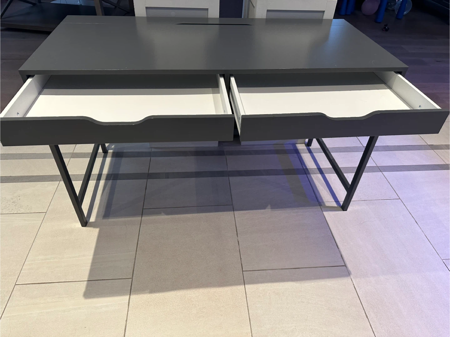 IKEA Alex Desk - Dark Gray - photo 2