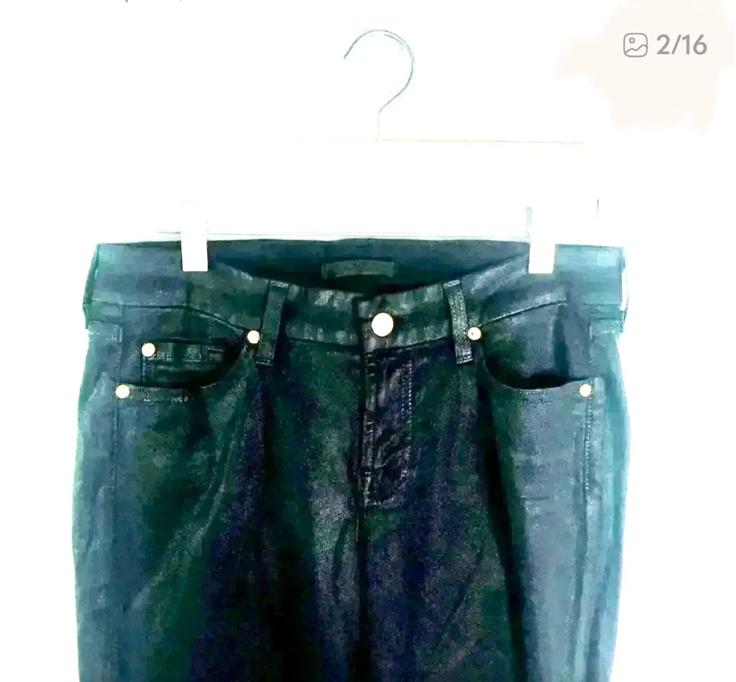 7 For All Mankind Black Jeans image indicator(2)